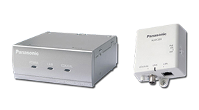 PoE給電機能付 同軸-LANコンバーター WJ-PR204 / WJ-PR201 / WJ-PC200 