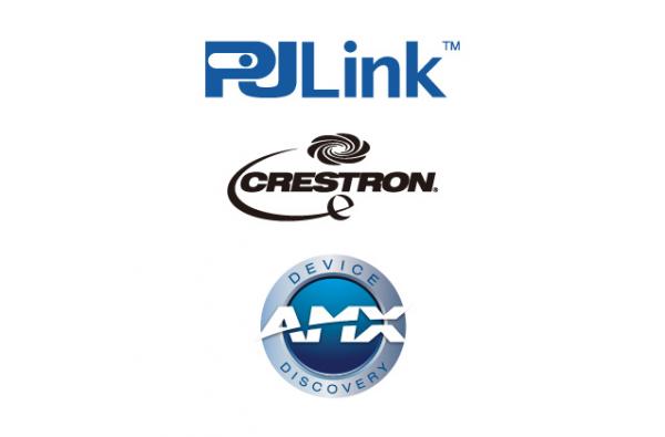 Crestron Connected™、AMX DD、PJLink™に対応